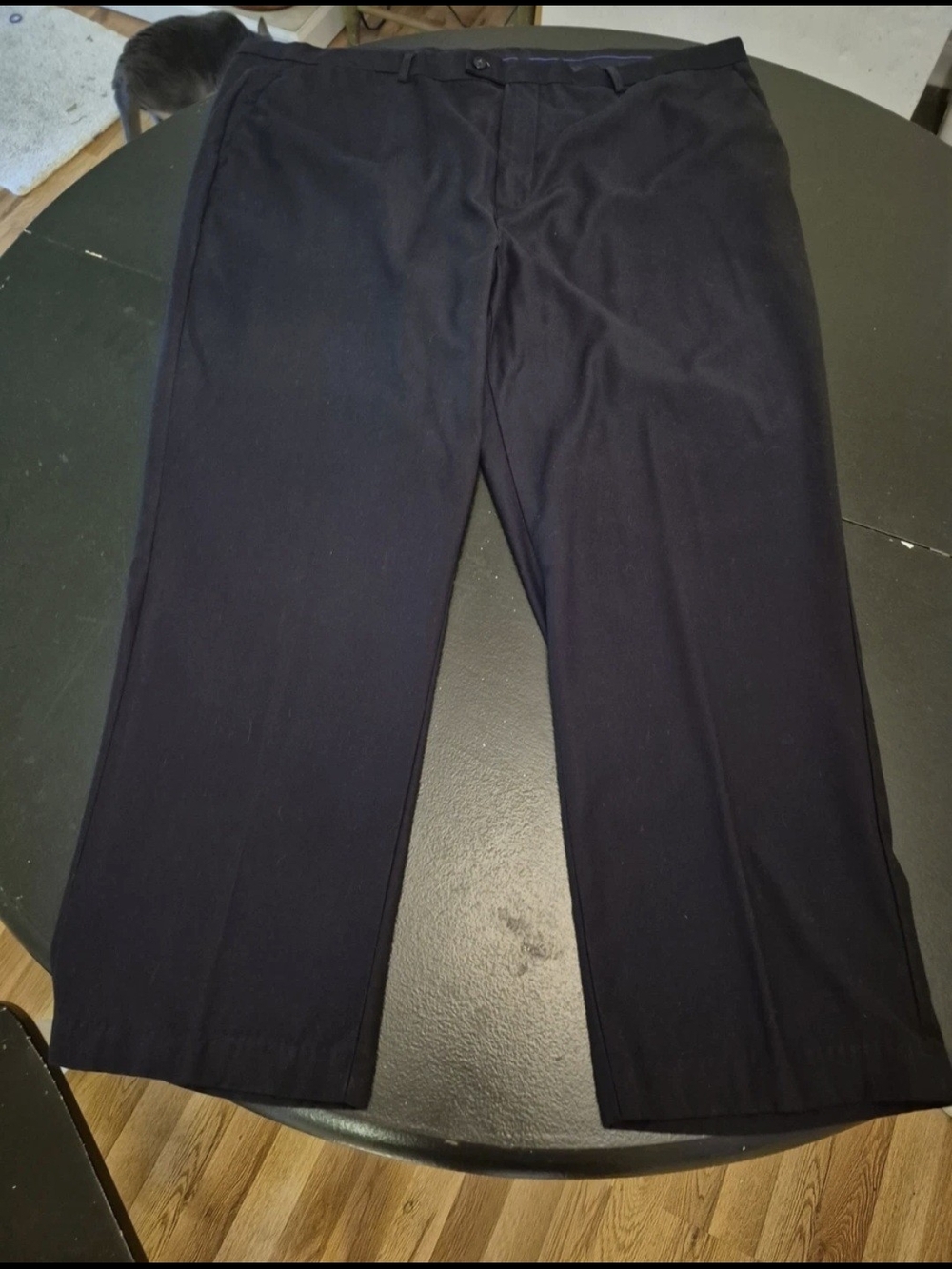 ALBERTO CARDINALI Men's Black Dress Pants Mens Size 48 X 30 Black Dress Pants